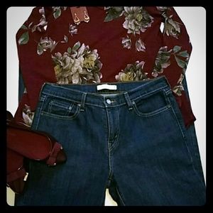 NWOT LEVIS 505 STRAIGHT LEG JEANS SIZE 10M